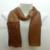 Designer Net Stole- Chocolate Brown Designer Net Stole- Chocolate Brown